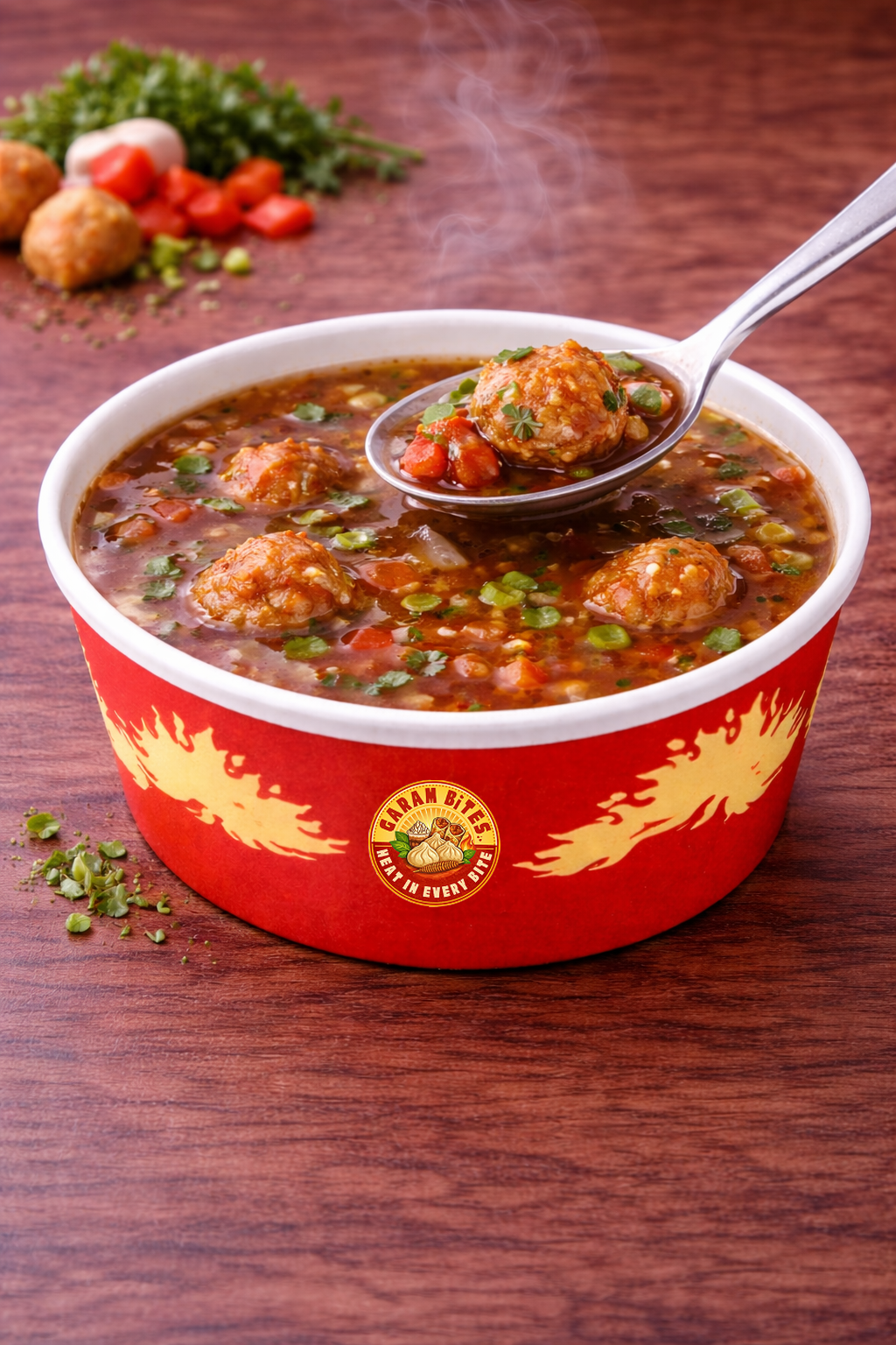 CHICKEN MANCHOW SOUP