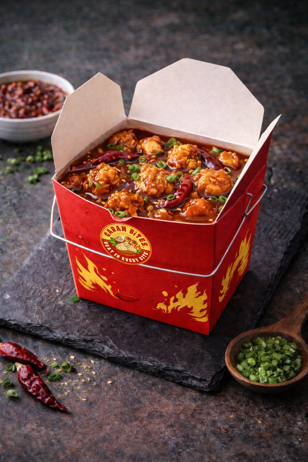 CHILLI GOBHI GRAVY