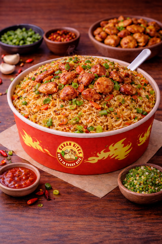 CHICKEN CHILLI GARLIC RICE