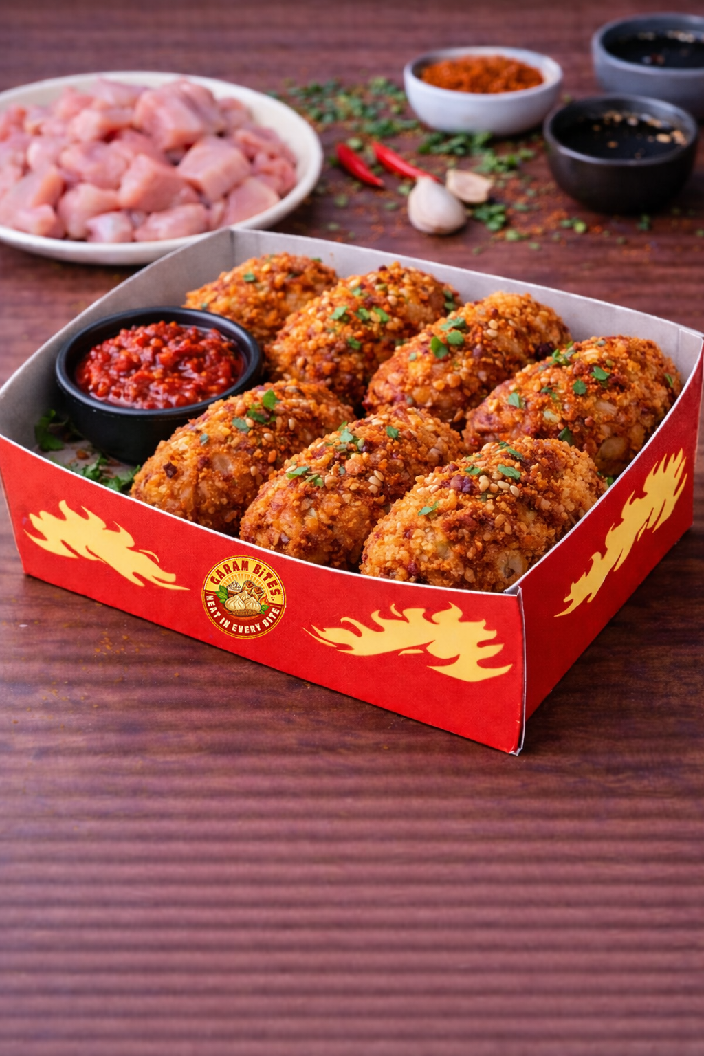CHICKEN KURKURE