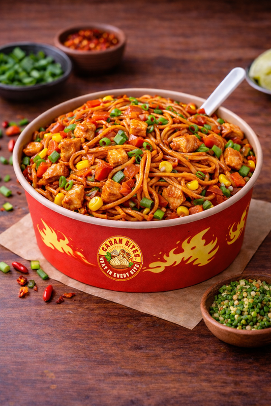 CHICKEN SCHEZWAN NOODLE