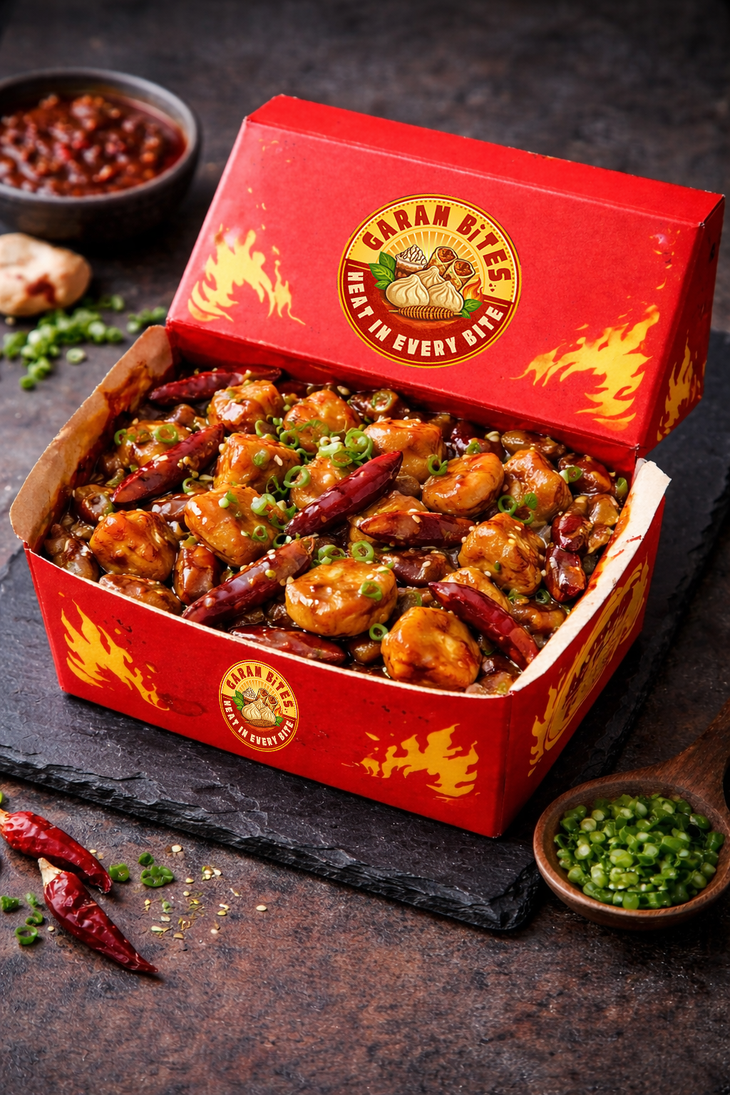 CHILLI MASHROOM DRY