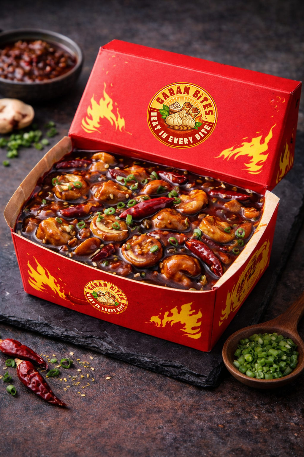 CHILLI MASHROOM GRAVY