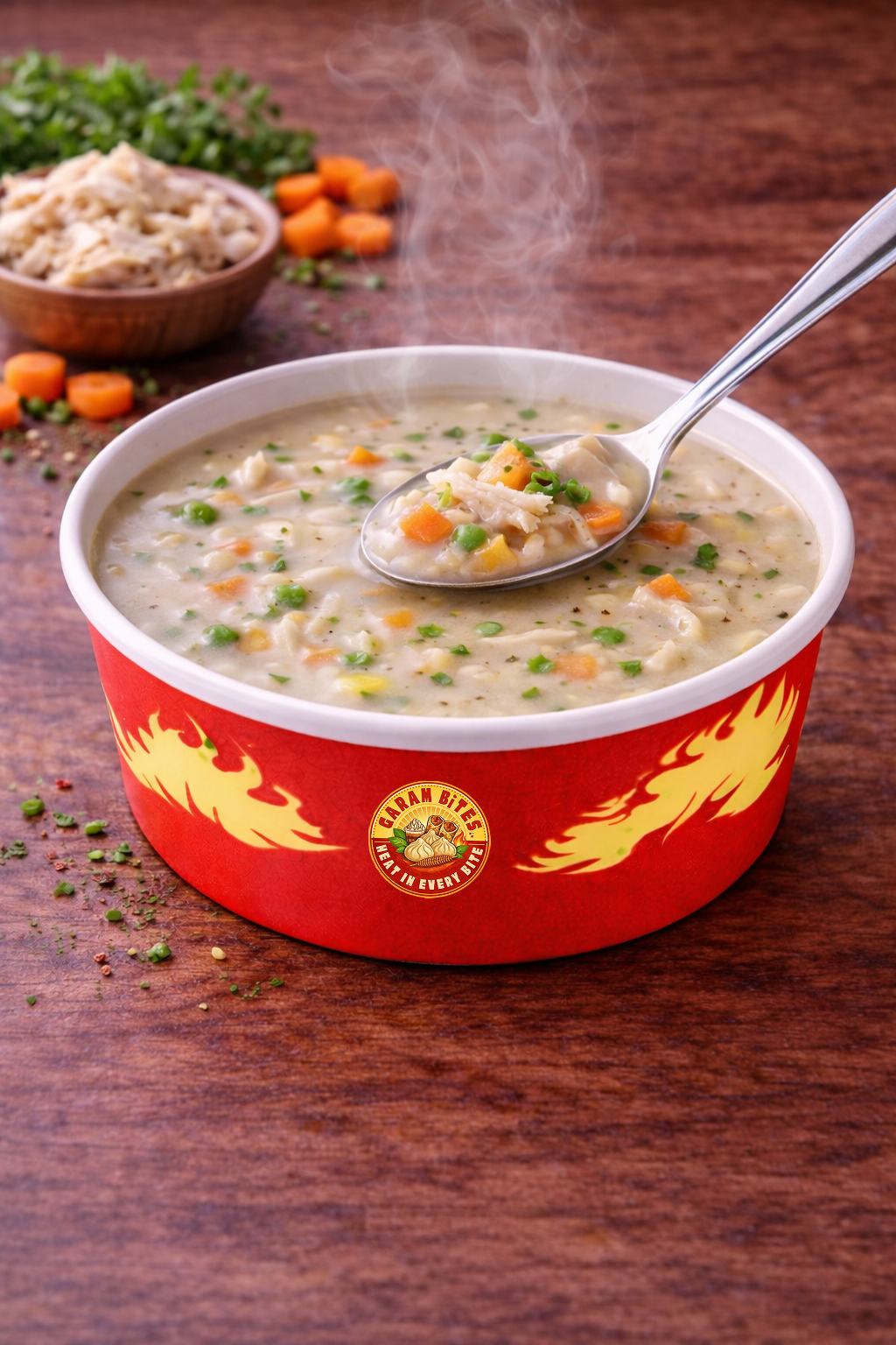 CREAM OF CHICKEN SOUP