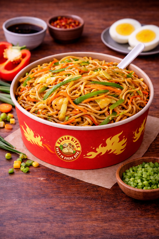 EGG CHILLI GARLIC NOODLES
