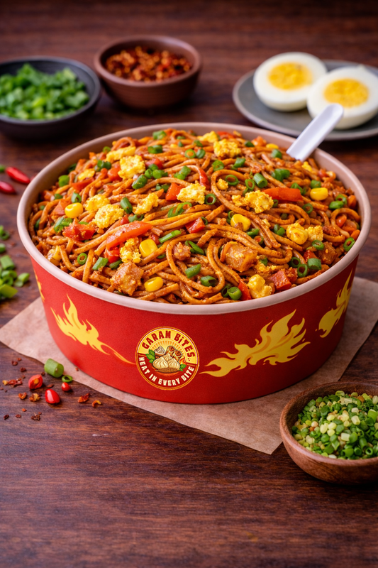 EGG SCHEZWAN NOODLES