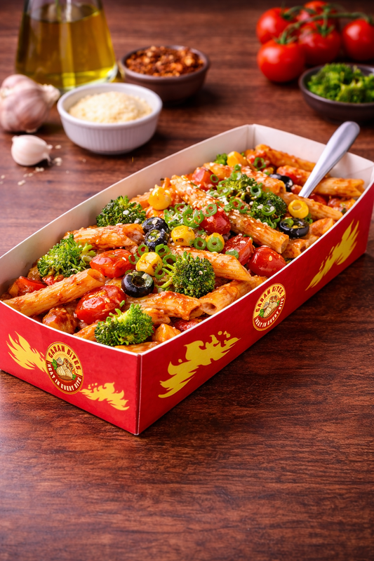 MIX VEG PASTA WHITE & RED SAUCE