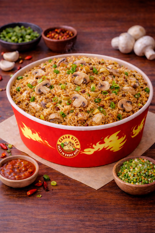 MUSHROOM FRIED RICE