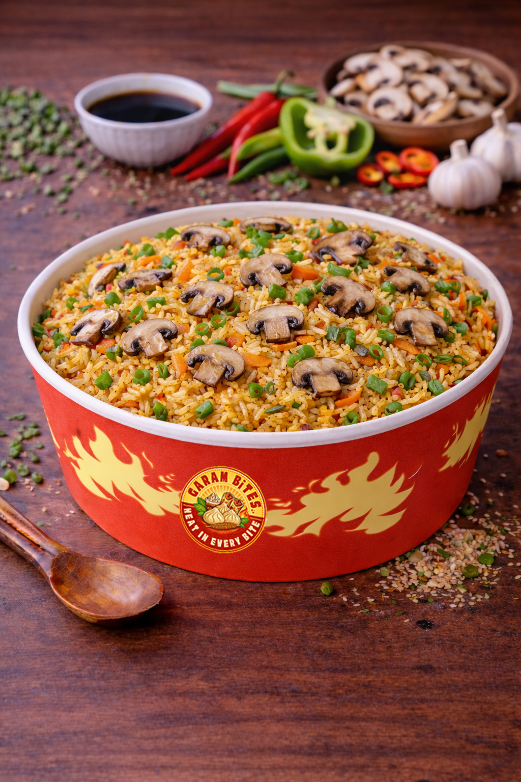 MUSHROOM SINGAPURI RICE