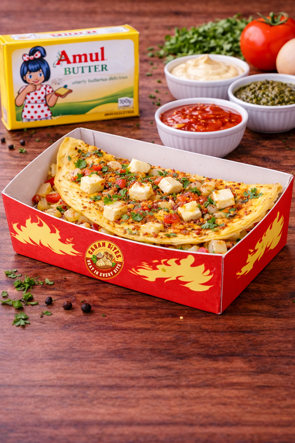 PANEER OMELETE