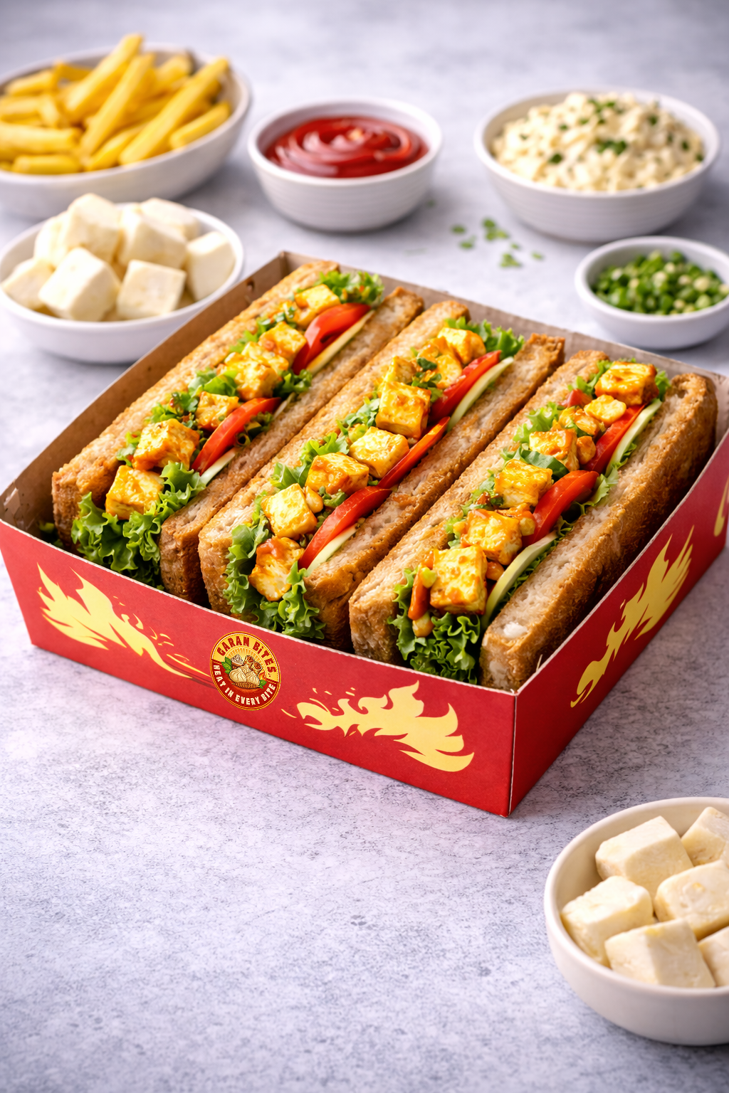 PANEER GRILLED SANDWICH