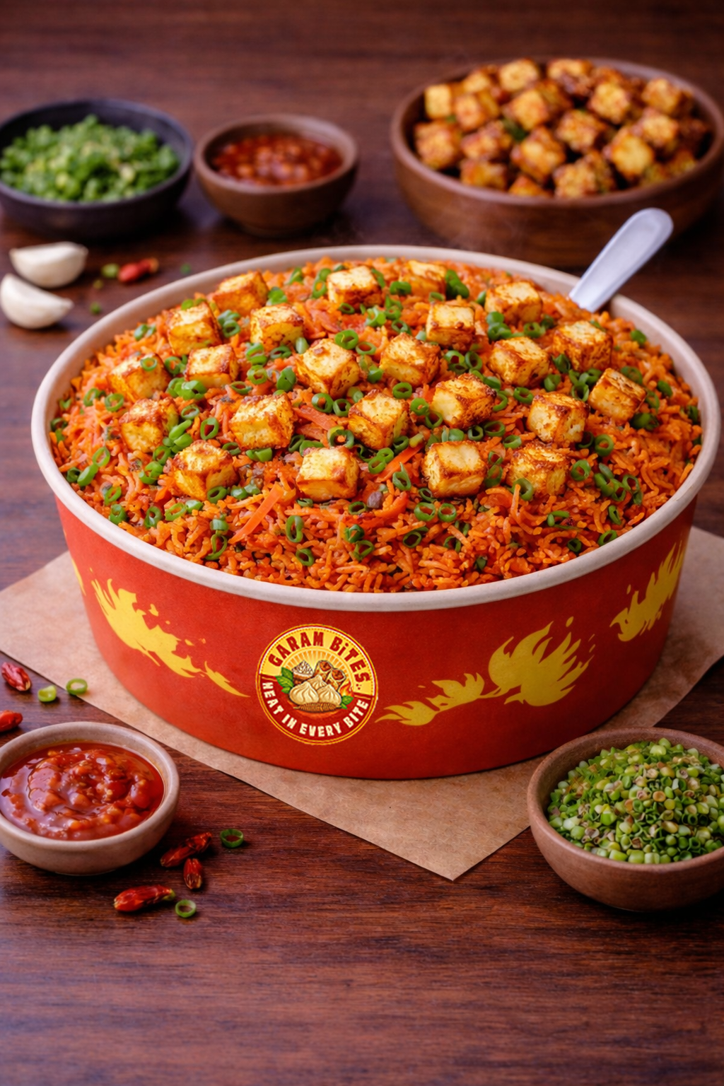 PANEER SCHEZWAN RICE