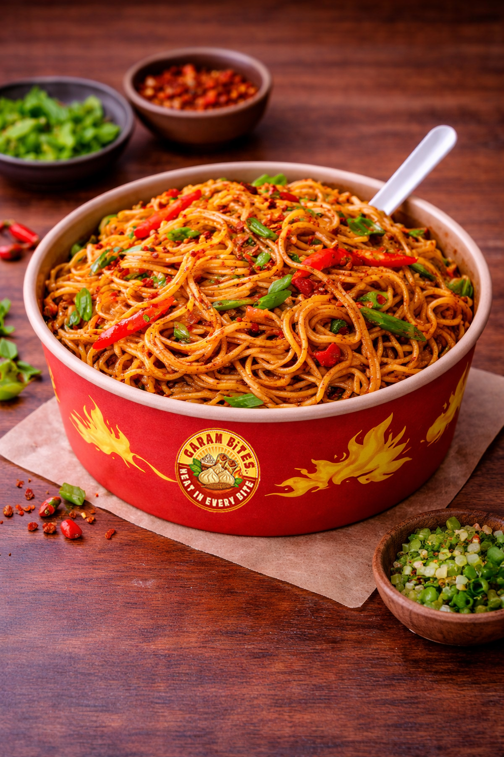 VEG CHILLI GARLIC NOODLE